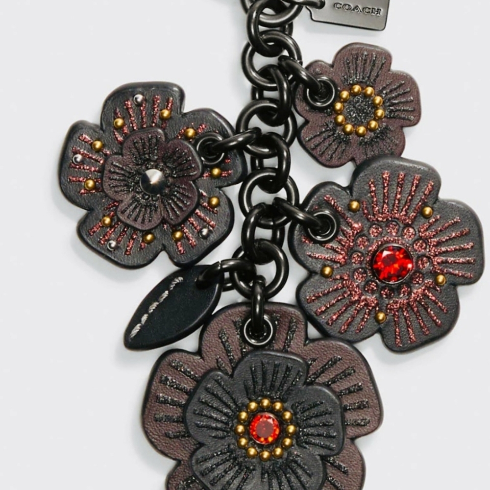Coach Tea Rose Bagcharm/keychain Hurry!!